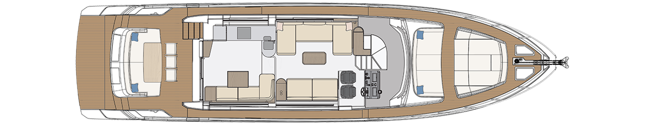 MAIN DECK - AFT GALLEY LAYOUT